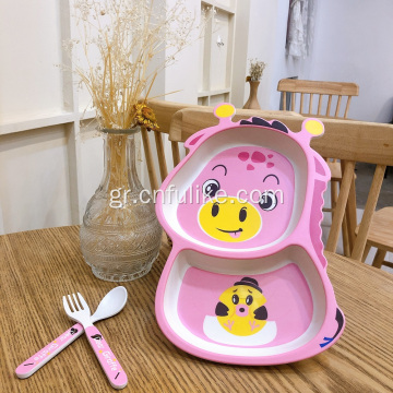 Bamboo Child 5 PCS Dinnerware φιλικό προς το περιβάλλον